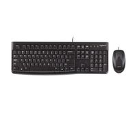 Logitech Desktop MK120, UK toetsenbord USB QWERTY Brits Engels Zwart - thumbnail