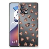 TPU bumper voor Motorola Edge 30 Fusion Poep Emojis - thumbnail