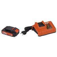 Powerplus  POWDP9060 Acculader + 20V Accu voor Dual-Power lijn van Powerplus