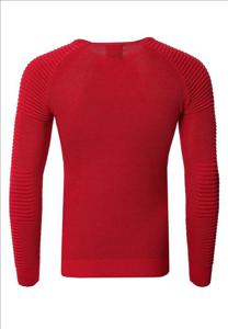 Rusty Neal - heren shirt rood - pullover - 13349