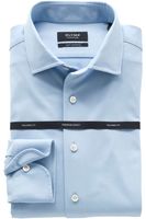 OLYMP SIGNATURE Soft Business Tailored Fit Jersey shirt lichtblauw, Effen