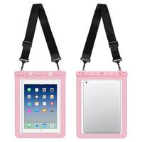 Pictet.Fino RH02 IPX8 Universele Waterdichte Hoes 13 - iPad, Tablet - Roze - thumbnail