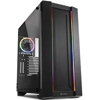 Sharkoon Elite Shark CA200M, pc-behuizing, ARGB, 8-voudige RGB-besturing, klassieke en verticale grafische kaart inbouw