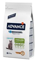 ADVANCE CAT JUNIOR STERILISED CHICKEN 1,5 KG