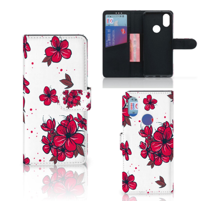 Xiaomi Mi A2 Hoesje Blossom Red Xiaomi Mi A2 Hoesje Blossom Red