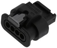 TE Connectivity 1-1718645-1 Female behuizing (kabel) MCON 1.2 Totaal aantal polen: 4 1 stuk(s)