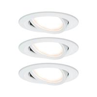 Paulmann 93485 Nova Einbauleuchte 3er Set LED LED 18W white (matt)