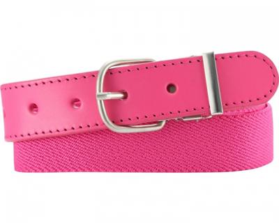 Playshoes riem elastisch met leder junior roze maat 75 cm