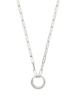 ISABEL MARANT collier chaîne à pendentif bague - Argent - thumbnail