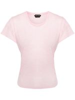 TOM FORD t-shirt à encolure arrondie - Rose