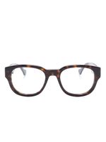 Gucci Eyewear lunettes de vue à monture carrée - Marron