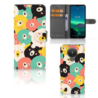 Nokia 1.4 Leuk Hoesje Bears - thumbnail