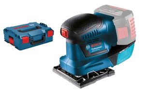 Bosch Blauw GSS 18V-10 Professional accu schuurmachine Solo | zonder accu&apos;s en lader | In L-Boxx - 06019D0202