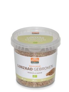 Lijnzaad gebroken omega 3 bio