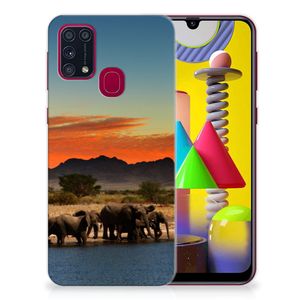 Samsung Galaxy M31 TPU Hoesje Olifanten