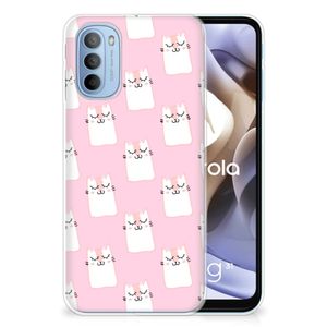 Motorola Moto G31 | G41 TPU Hoesje Sleeping Cats