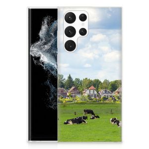 Samsung Galaxy S22 Ultra TPU Hoesje Koeien