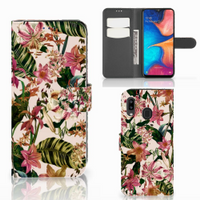 Samsung Galaxy A30 Hoesje Flowers - thumbnail