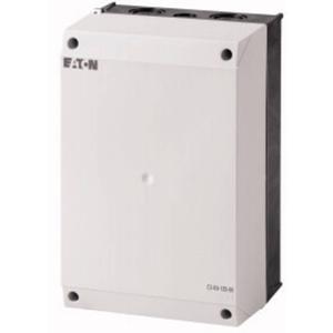 Eaton CI-K4-125-M Lege behuizing Voor montageplaat (l x b x h) 125 x 160 x 240 mm Grijs-wit (RAL 7035), Zwart (RAL 9005) 1 stuk(s)