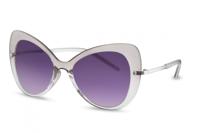 CWI zonnebril dames vlinder cat.3 transparant/smoke (CWI2216)
