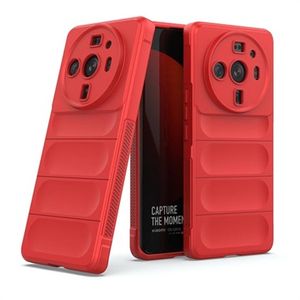 Rugged Series Xiaomi 12S Ultra TPU Case - Rood