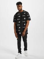 Starter / t-shirt Logo All Over Print in zwart