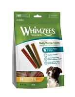 WHIMZEES by Wellness Stix, grootte M, 14 stuks, kauwsnacks for middelgrote honden (12-18kg), natuurlijke tandverzorgingssnack, graanvrij, zonder toegevoegde suikers