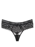 Wacoal string Raffine en dentelle - Noir