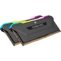 Corsair 16 GB DDR4-3200 Kit werkgeheugen CMH16GX4M2E3200C16, Vengeance RGB PRO SL, XMP 2.0 - thumbnail