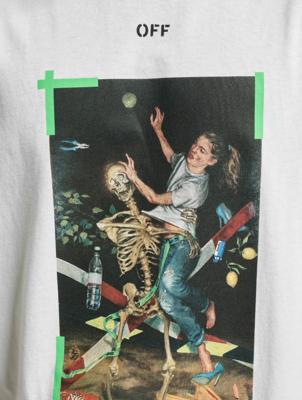 Off-White / t-shirt Pascal Print S/S in wit