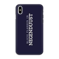 Blijve plakken in Negenduust: iPhone XS Tough Case