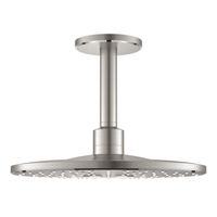 Regendoucheset Grohe Rainshower SmartActive 31 cm met Plafondarm Supersteel - thumbnail