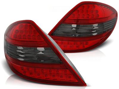 Tuning-Tec Achterlichten MERCEDES R171 SLK 04-11 ROOD SMOKE LED