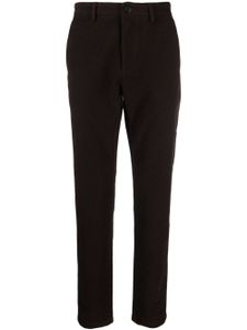 Theory pantalon Zaine en velours à coupe droite - Marron