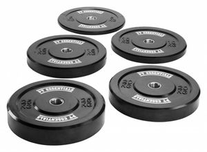 PTessentials CROSSFIT PRO Black Bumperplates