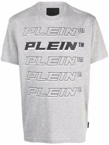 Philipp Plein t-shirt à logo Plein - Gris