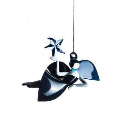 Alessi Blue Christmas Kerstornament Ballerina Alessi Blue Christmas Kerstornament Ballerina