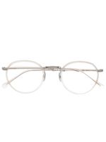 Garrett Leight lunettes de vue à monture ronde - Blanc - thumbnail