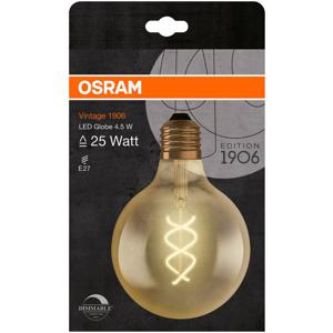 OSRAM 4058075270008 LED-lamp Energielabel G (A - G) E27 Globe 4 W = 28 W Warmwit (Ø x l) 124 mm x 168 mm 1 stuk(s)