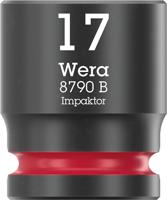 Wera 05005508001 8790 B Impaktor dopsleutelinzetstuk met 3/8 inch aandrijving, 17 x 30 mm