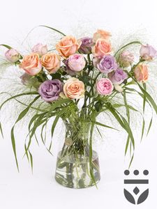 Pastel plus centerpiece - Platinum | Medium