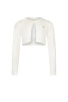 Le Chic Meisjes bolero met strik - Nonohy - Off wit