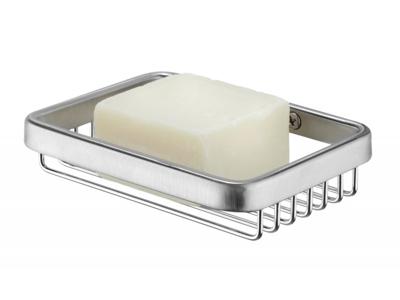 Tiger Exquisit Zeephouder 12,3x9,4x3 cm RVS Geborsteld Tiger Exquisit Zeephouder 12,3x9,4x3 cm RVS Geborsteld