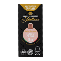 Gran Maestro Italiano - Lungo Crema - 20 cups