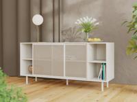 Dressoir Veep Greige Metaal 160cm - Giga Living