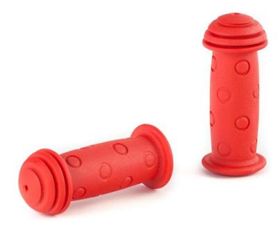 Widek handvat grip junior 115 mm rubber rood 2 stuks