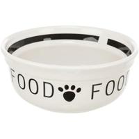 Trixie Voerbak Hond Food Keramiek Wit/Zwart