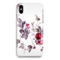 Mooie bloemen: iPhone Xs Volledig Geprint Hoesje