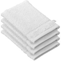 De Witte Lietaer Washandjes Stephanie 15 X 21 Cm Wit 4 Stuks