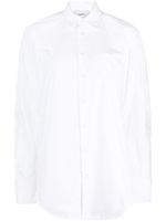 Coperni chemise en coton à coupe oversize - Blanc